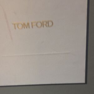 Tom Ford Black with Gold Chain